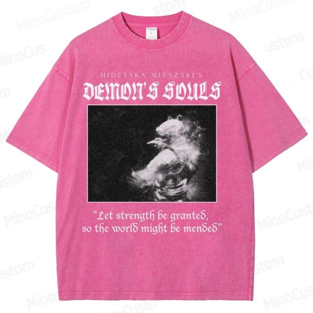 Demon's Souls Soulsborne Washed T-Shirt 