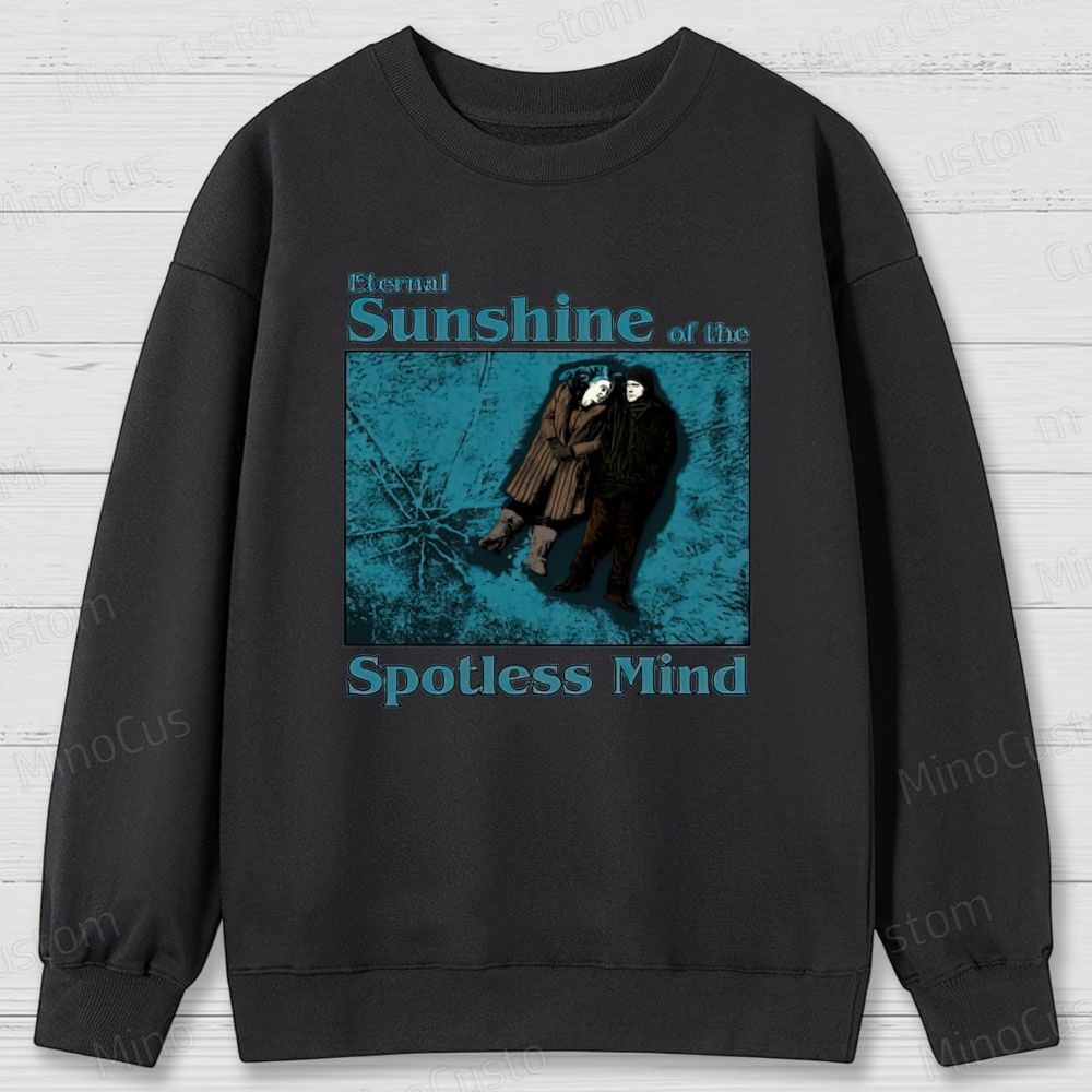 Eternal Sunshine of the Spotless Mind Scene and Title Graphic Washed Vintage Sweatshirt