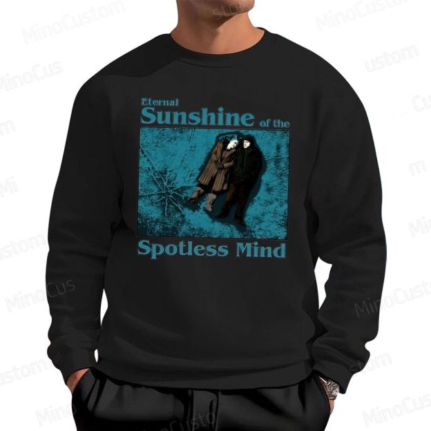 Eternal Sunshine of the Spotless Mind Scene and Title Graphic Washed Vintage Sweatshirt
