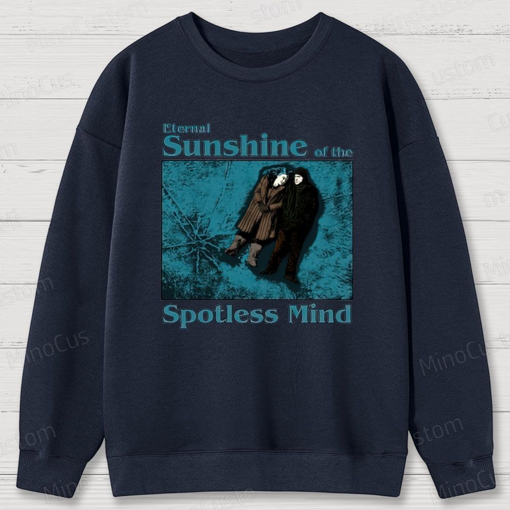Eternal Sunshine of the Spotless Mind Scene and Title Graphic Washed Vintage Sweatshirt