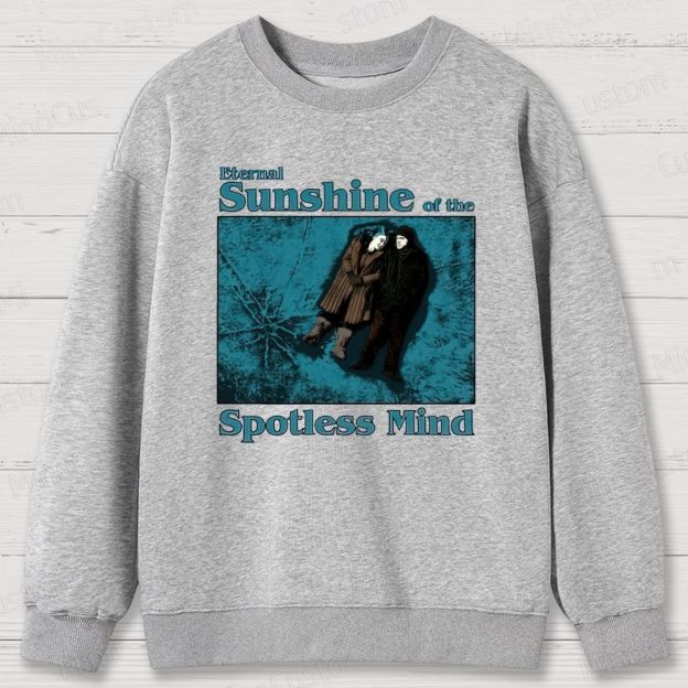 Eternal Sunshine of the Spotless Mind Scene and Title Graphic Washed Vintage Sweatshirt