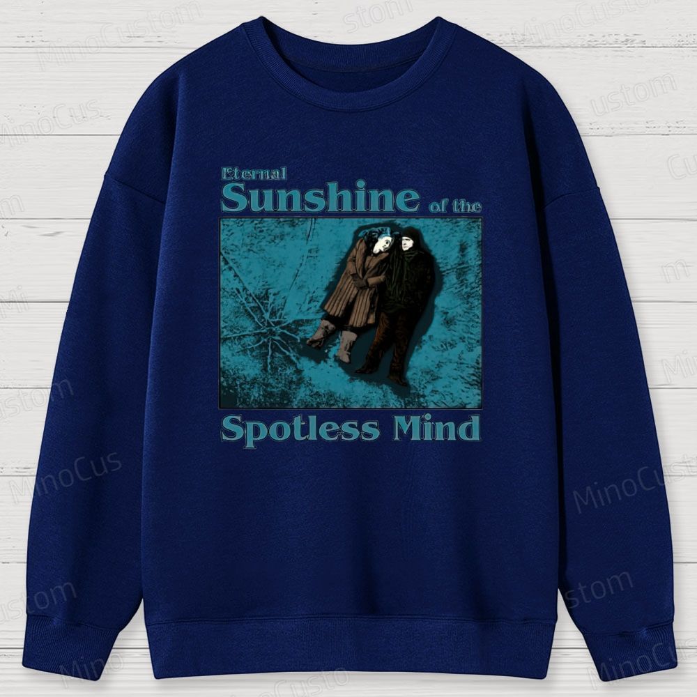 Eternal Sunshine of the Spotless Mind Scene and Title Graphic Washed Vintage Sweatshirt