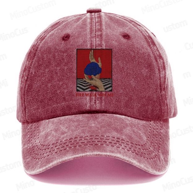 Twin Peaks Fire Walk With Me 1992 Washed Movie Hat (Embroidered)