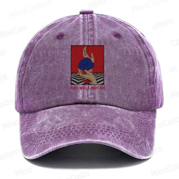 Twin Peaks Fire Walk With Me 1992 Washed Movie Hat (Embroidered)
