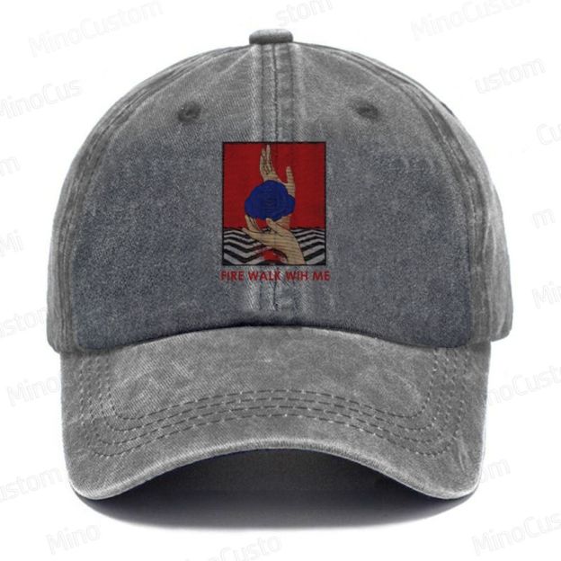 Twin Peaks Fire Walk With Me 1992 Washed Movie Hat (Embroidered)