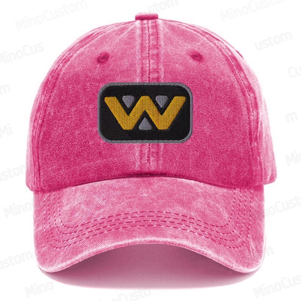 Weyland Yutani Distressed Embroidered Sci-Fi  Washed Cap 