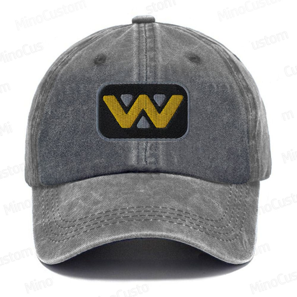 Weyland Yutani Distressed Embroidered Sci-Fi  Washed Cap 