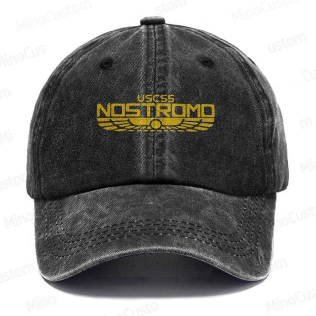 Vintage USCSS Nostromo Embroidered Washed Cap 