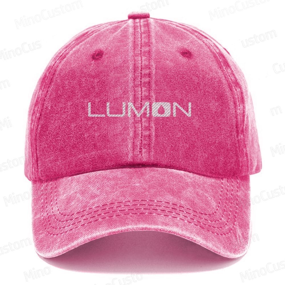 LUMON Logo Embroidered Washed Cap 