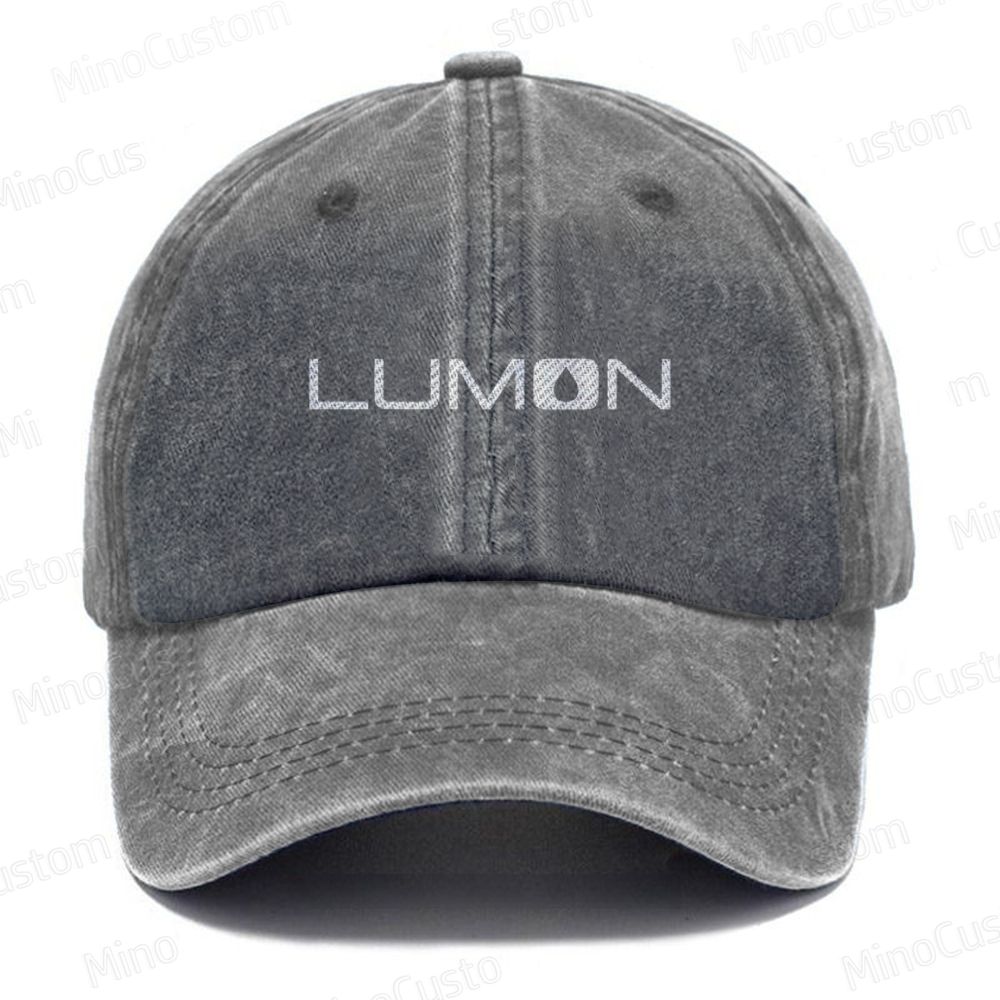LUMON Logo Embroidered Washed Cap 