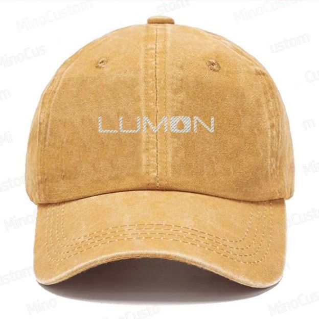 LUMON Logo Embroidered Washed Cap 