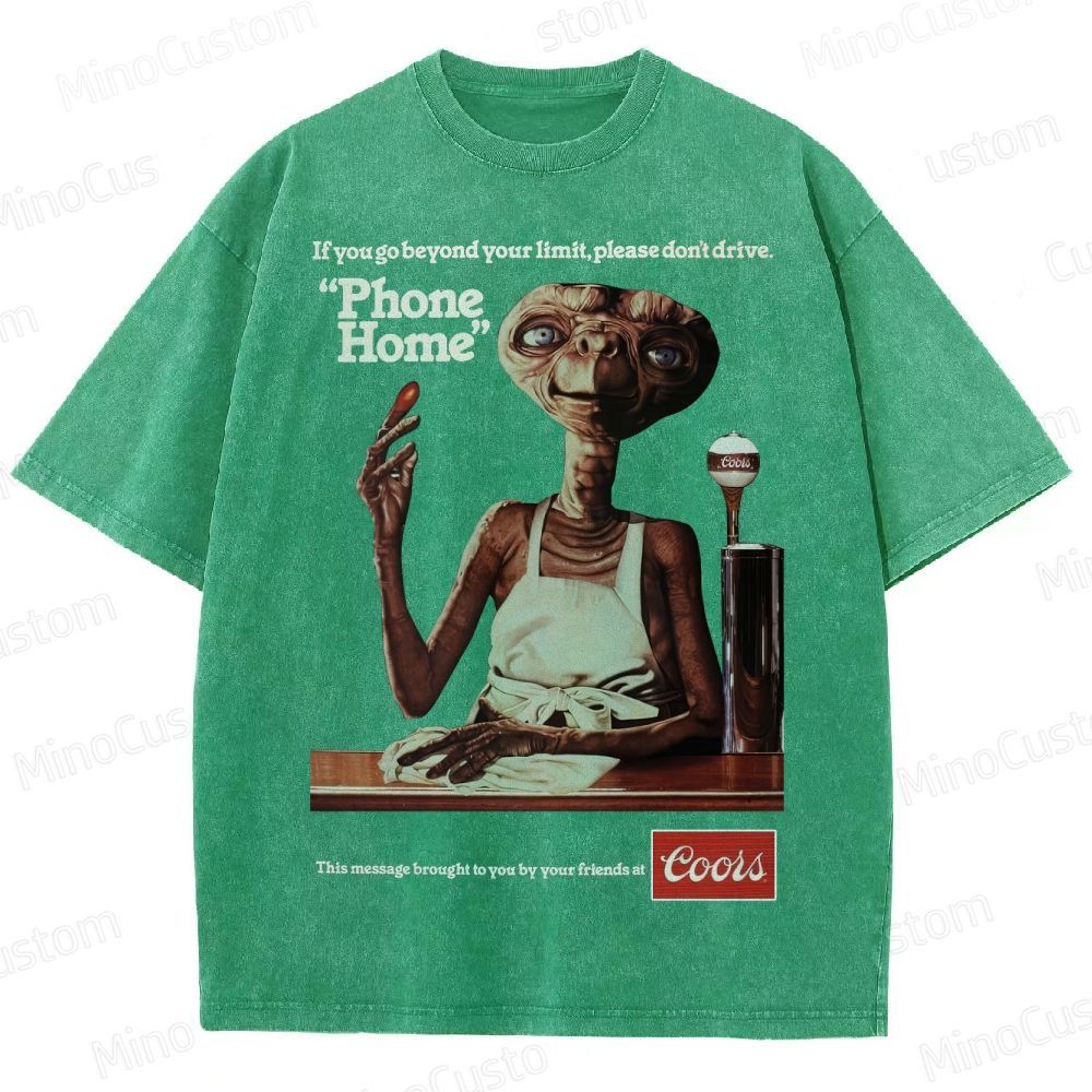 Bartender Et  Movie Washed T-Shirt