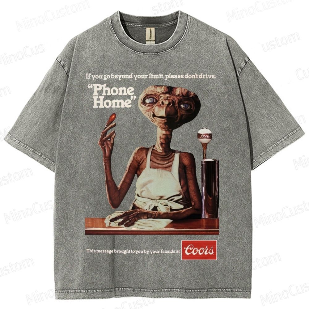 Bartender Et  Movie Washed T-Shirt