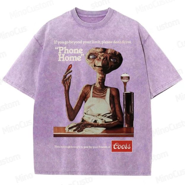 Bartender Et  Movie Washed T-Shirt