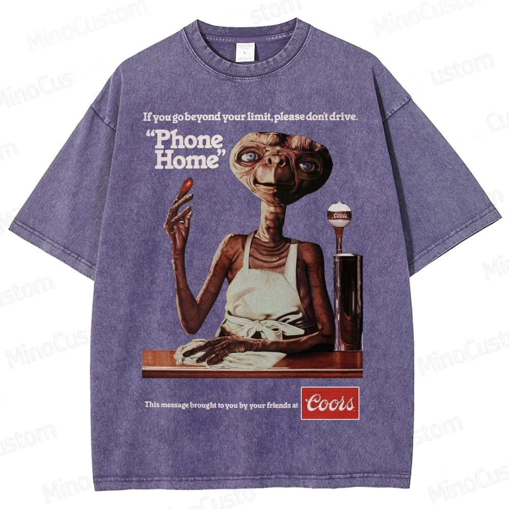 Bartender Et  Movie Washed T-Shirt