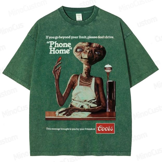 Bartender Et  Movie Washed T-Shirt