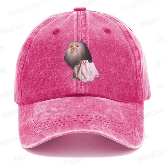 Ghost kKitten asual Washed Cap 