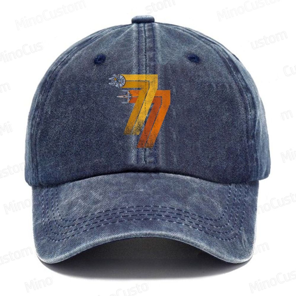 1977 Retro -X-WingFighter Casual Washed Cap 