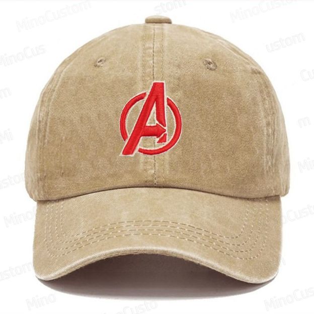 Avengers "A" Embroidery Washed Cap