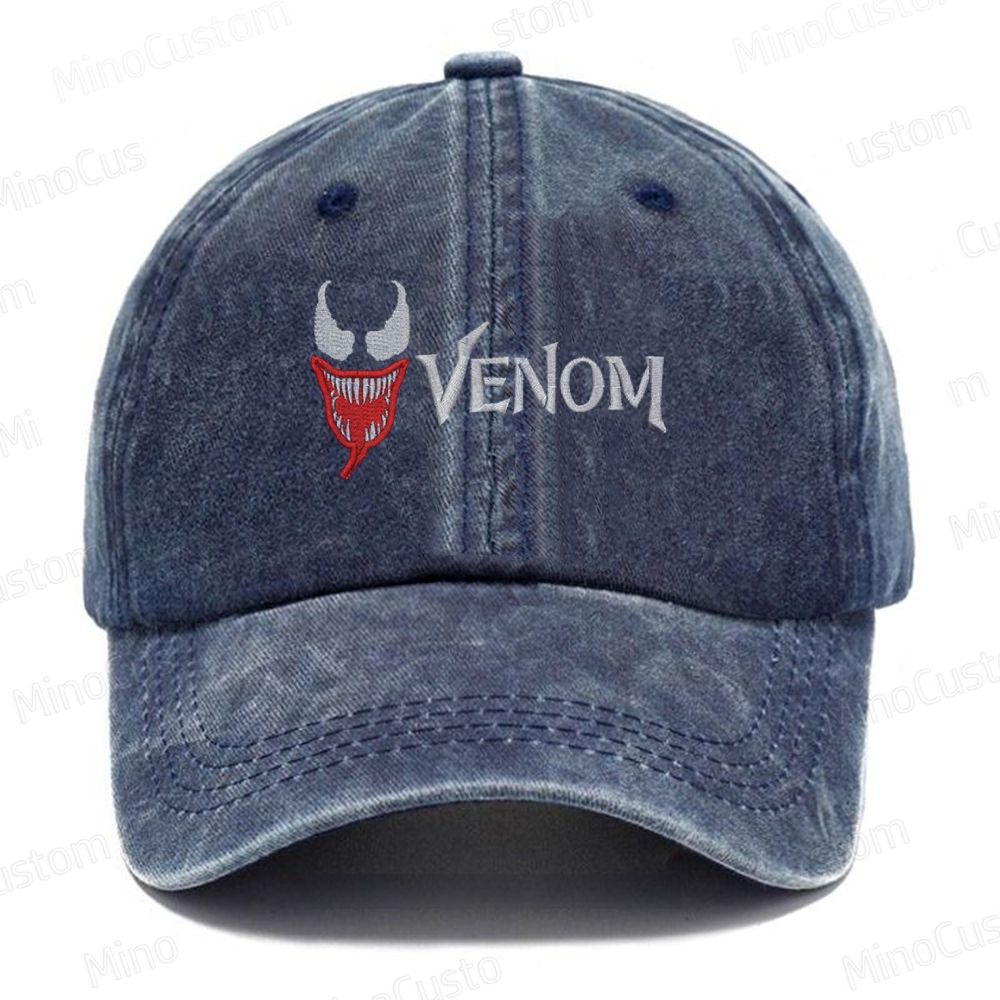 Venom Embroidery Washed Cap 