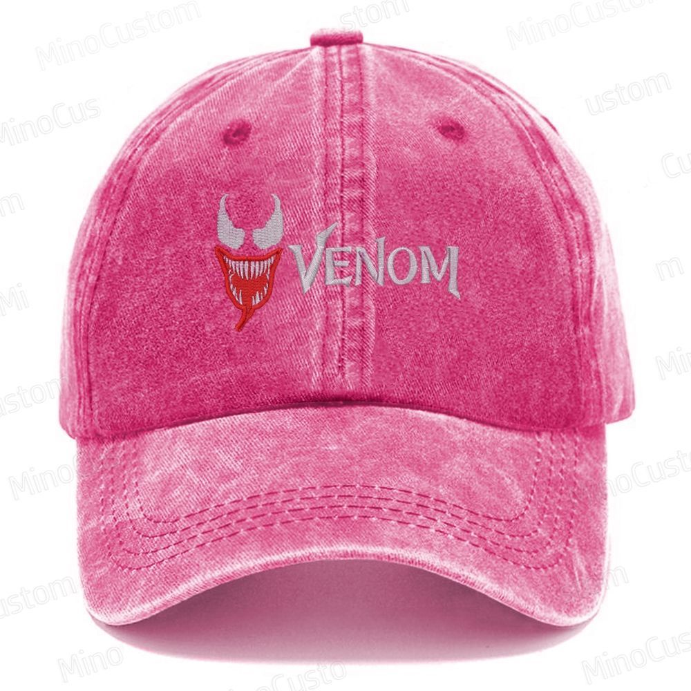 Venom Embroidery Washed Cap 