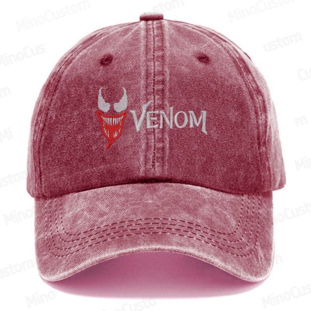 Venom Embroidery Washed Cap 
