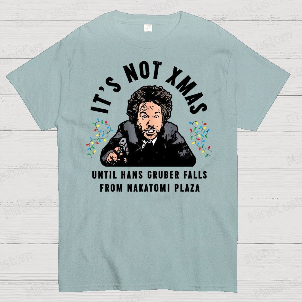 Hans Gruber Christmas Cotton T-shirt 