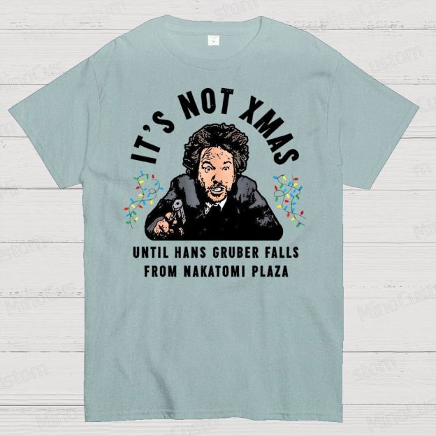 Hans Gruber Christmas Cotton T-shirt 