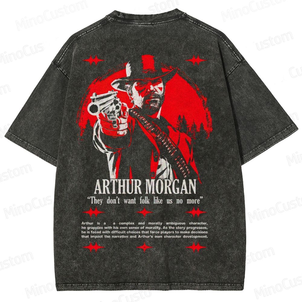 Western Outlaw Washed T-Shirt 