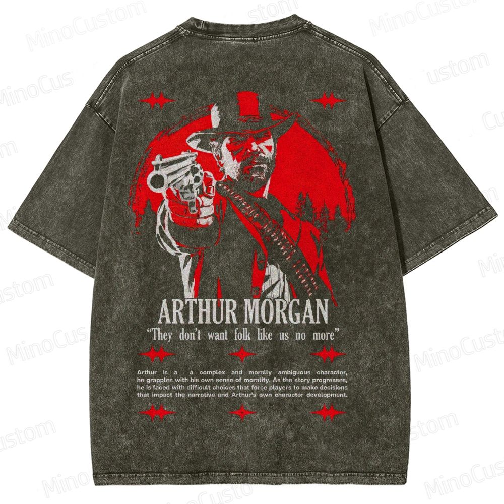 Western Outlaw Washed T-Shirt 