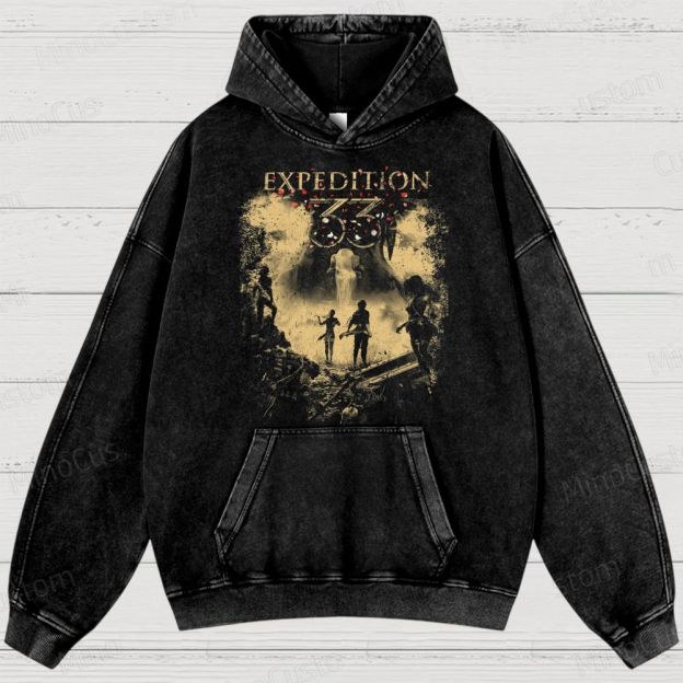 Clair Obscur Expedition 33 Washed Hoodies