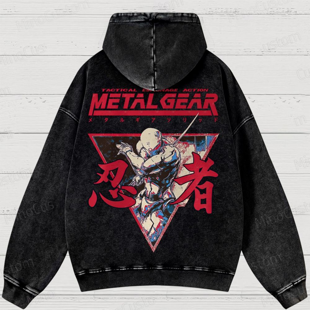 Western Outlaw Washed Hoodies 