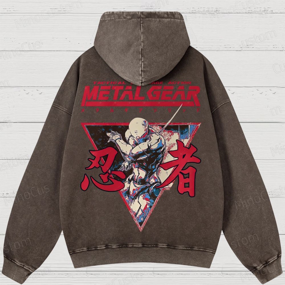 Western Outlaw Washed Hoodies 