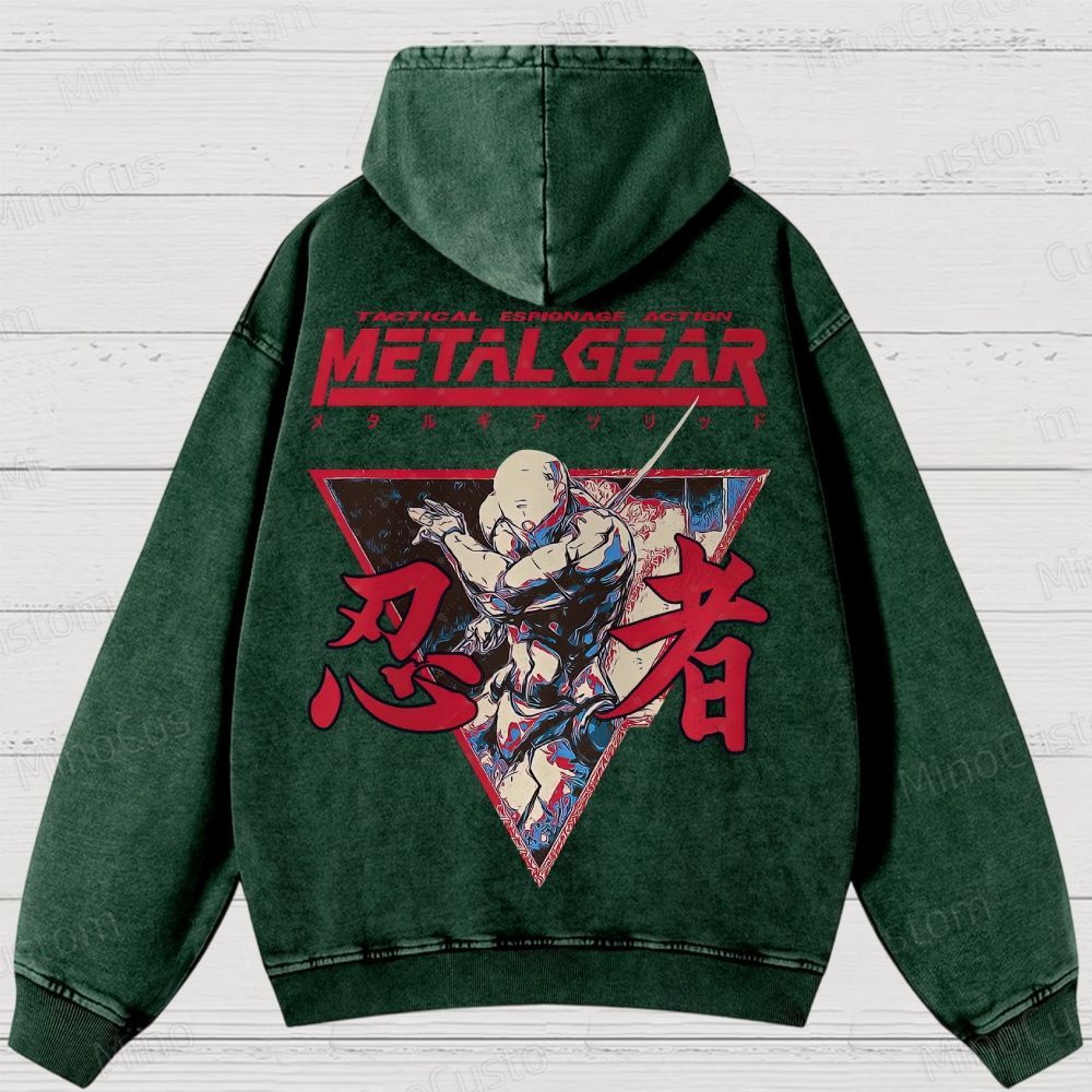 Western Outlaw Washed Hoodies 