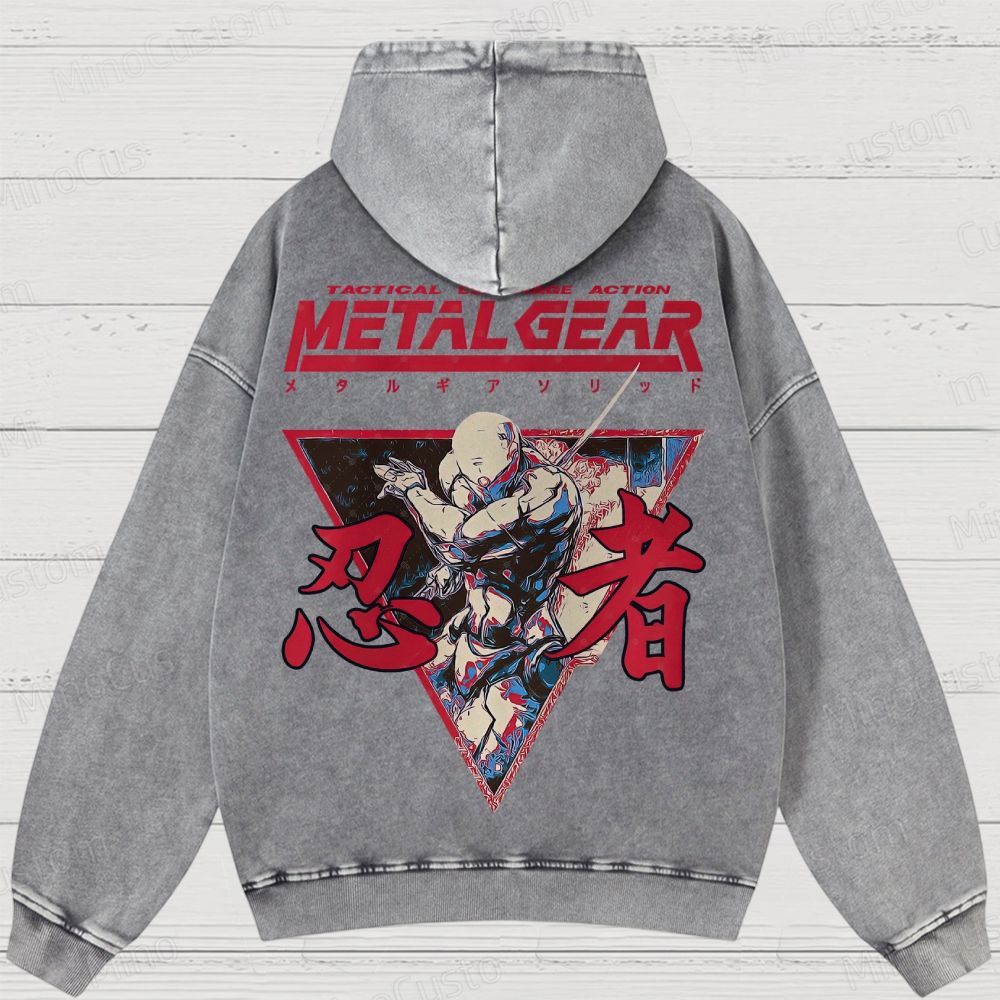 Western Outlaw Washed Hoodies 