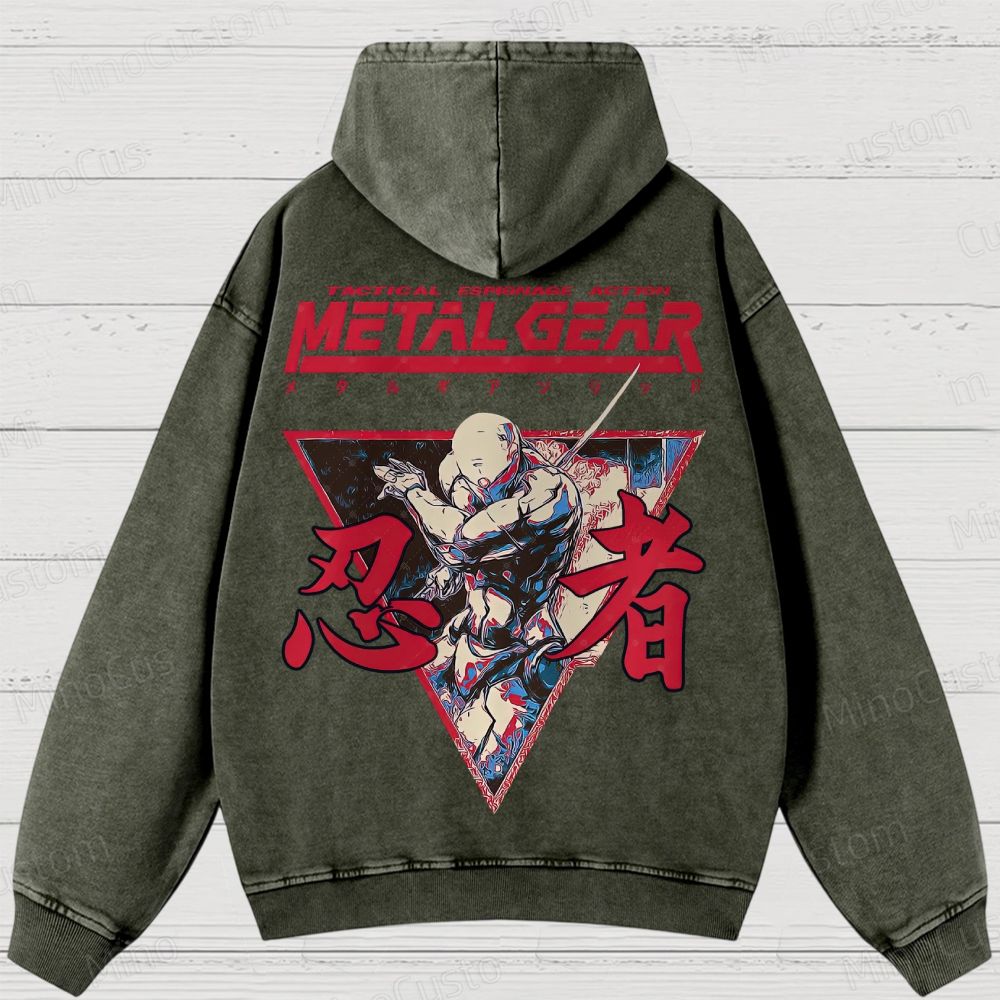 Western Outlaw Washed Hoodies 