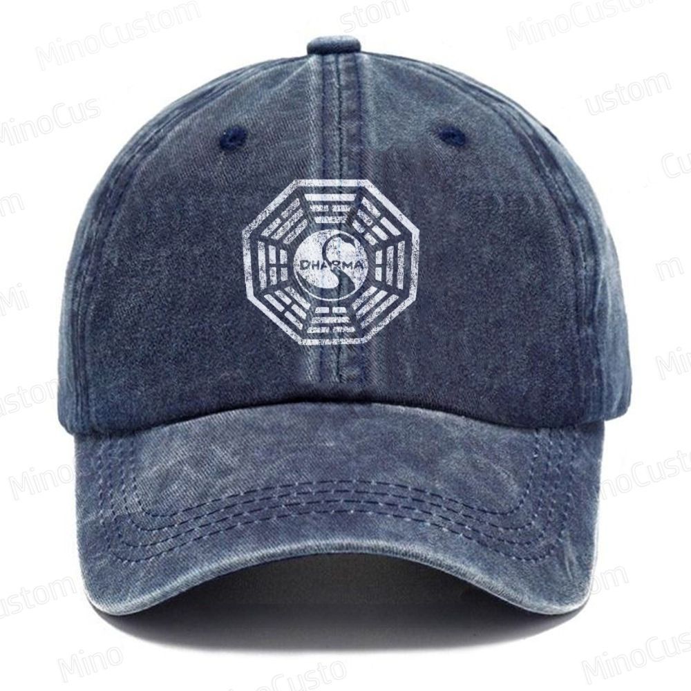 Dharma Initiative Vintage Casual Washed Cap 