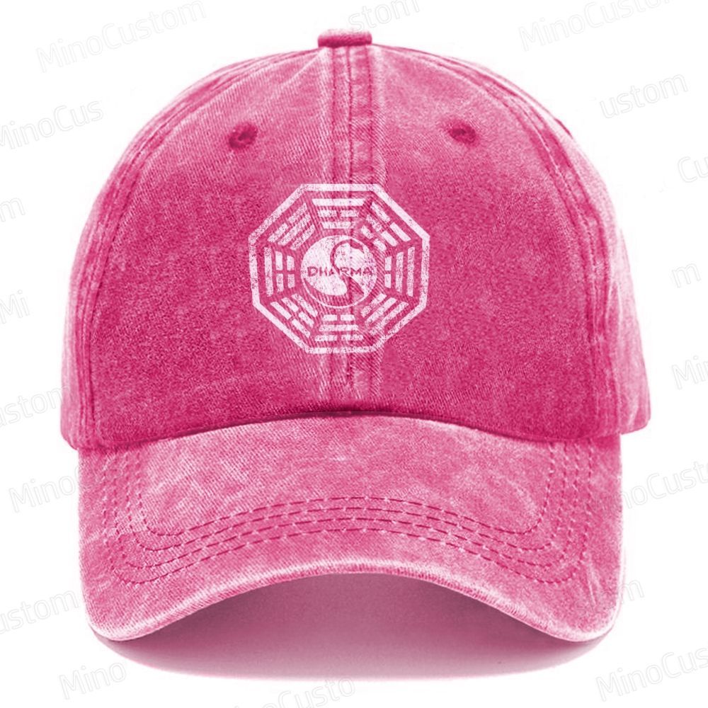 Dharma Initiative Vintage Casual Washed Cap 