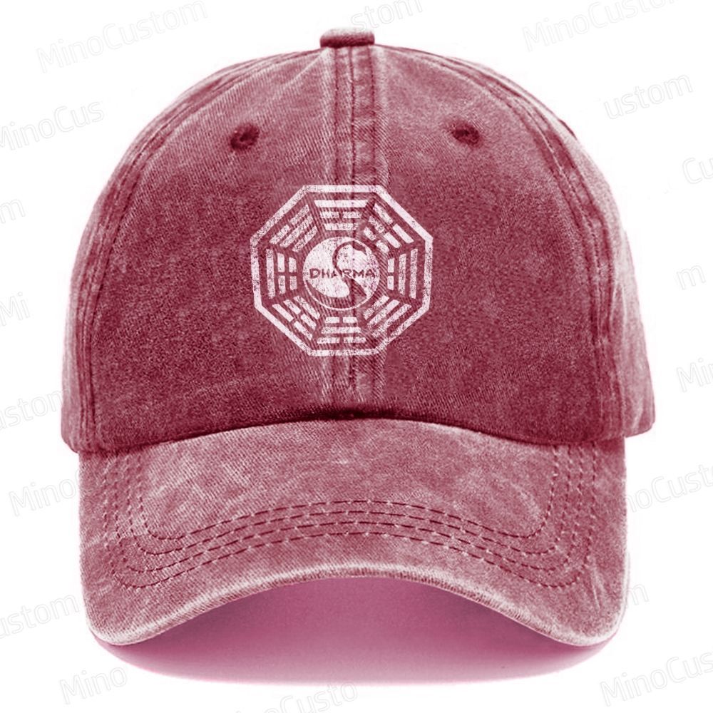 Dharma Initiative Vintage Casual Washed Cap 