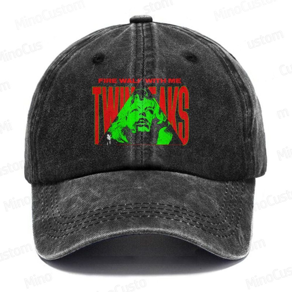 Twin Peaks Casual Washed Cap