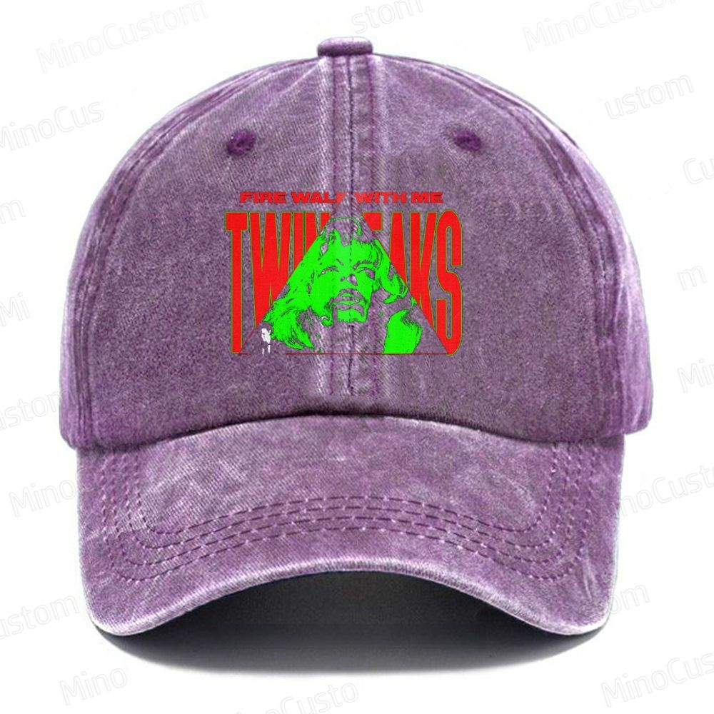 Twin Peaks Casual Washed Cap