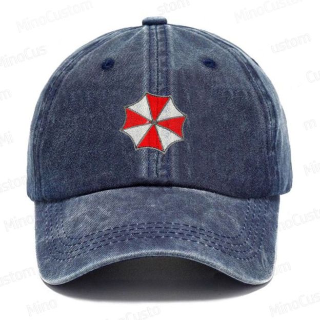 The Umbrella Corporation Embroidered Washed Cap