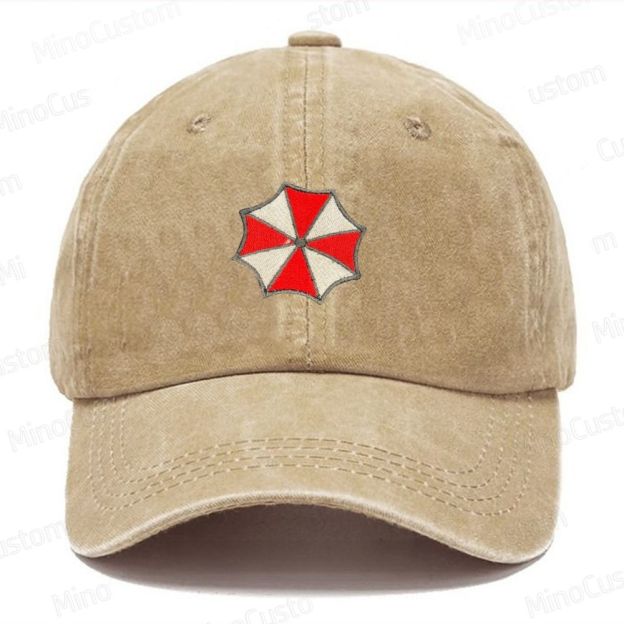 The Umbrella Corporation Embroidered Washed Cap