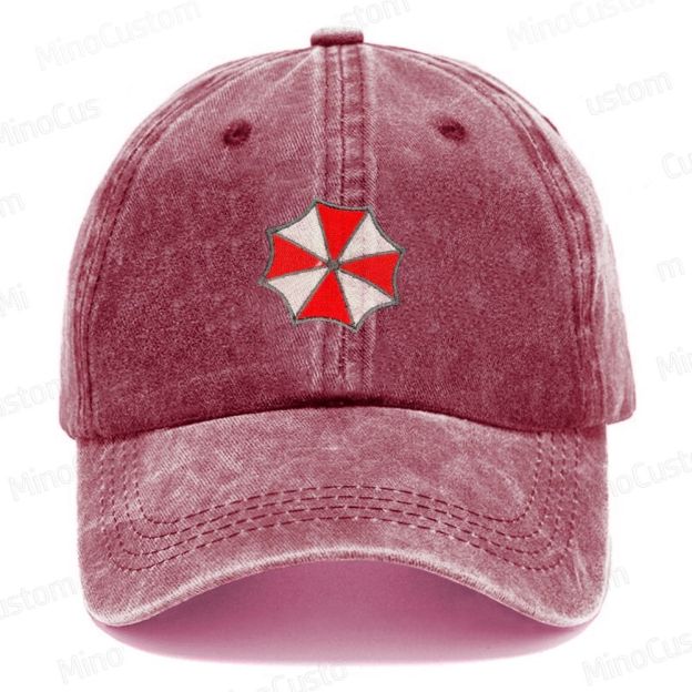 The Umbrella Corporation Embroidered Washed Cap