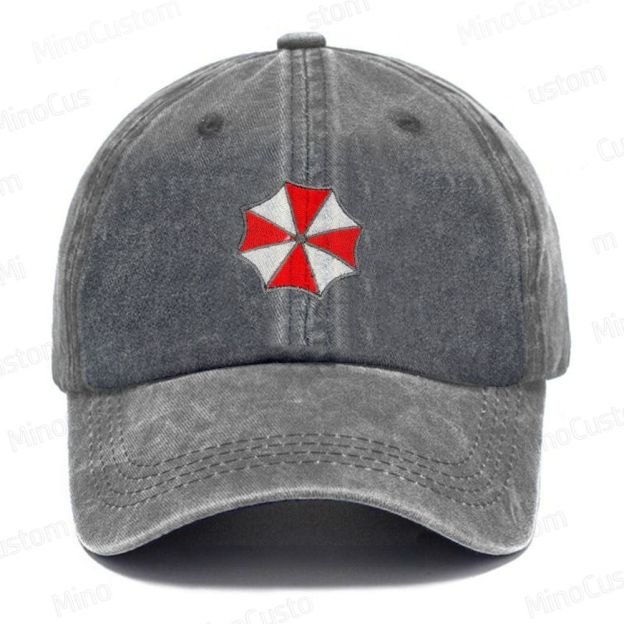 The Umbrella Corporation Embroidered Washed Cap