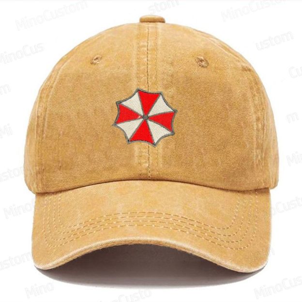 The Umbrella Corporation Embroidered Washed Cap