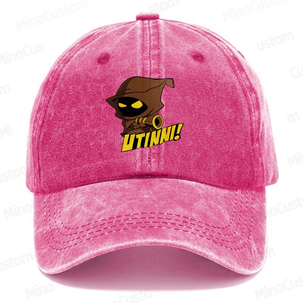 Utinni!! Casual Washed Cap 
