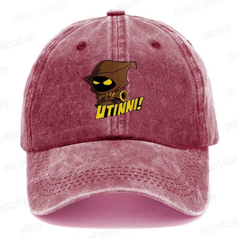 Utinni!! Casual Washed Cap 