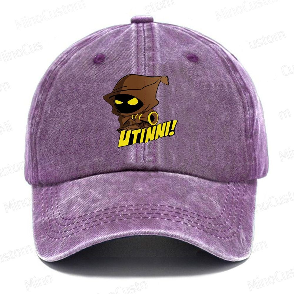 Utinni!! Casual Washed Cap 