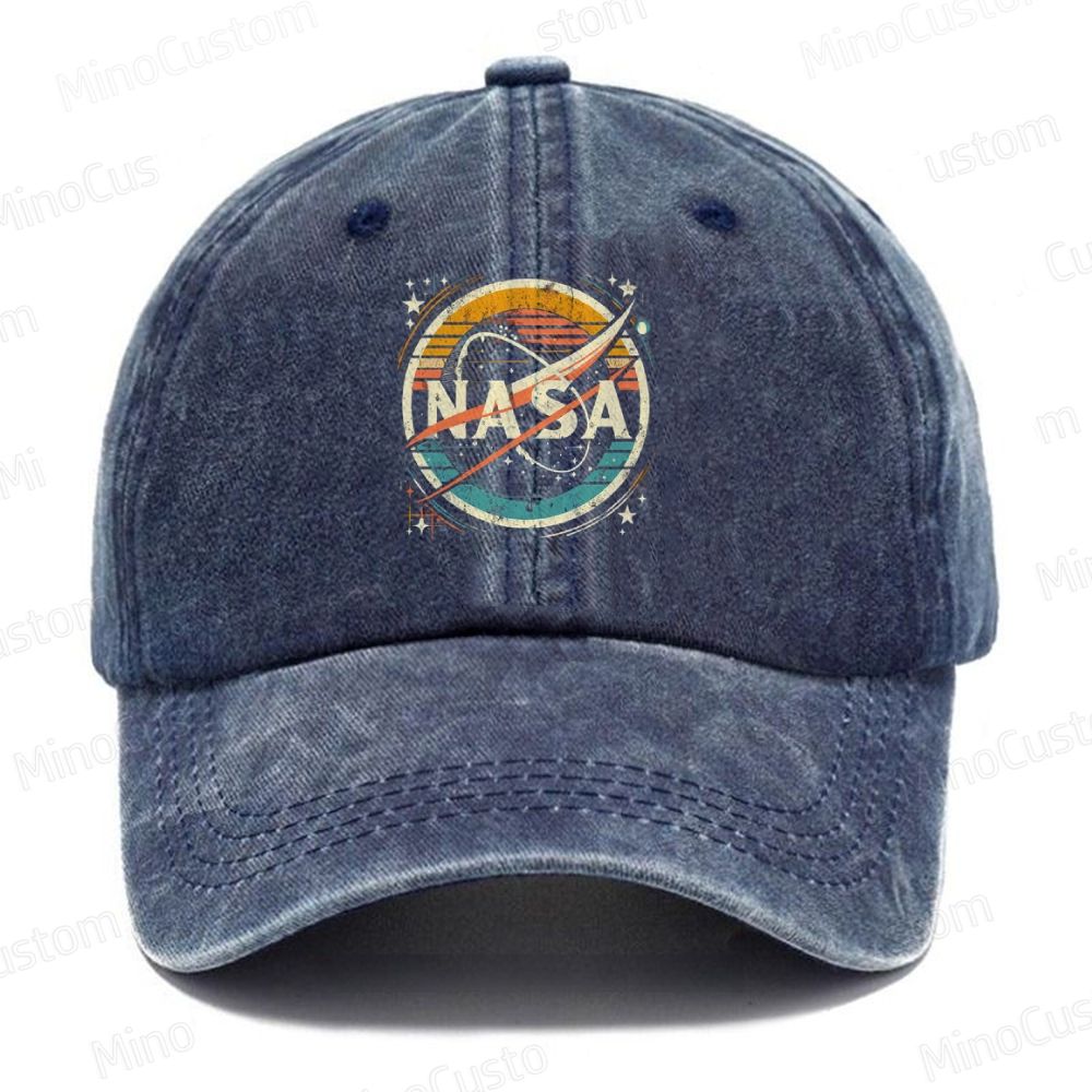 Nasa Casual Washed Cap 